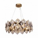 Suspension ZUMA LINE TIARA doré / transparent / fumé – 6 sources E14 – 9864-500