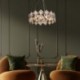 Suspension ZUMA LINE TIARA doré / transparent / fumé – 6 sources E14 – 9864-500