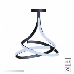 Plafonnier ZUMA LINE VISO noir – LED intégrée – MX9932-2-3BD