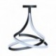 Plafonnier ZUMA LINE VISO noir – LED intégrée – MX9932-2-3BD