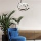 Plafonnier ZUMA LINE VISO noir – LED intégrée – MX9932-2-3BD