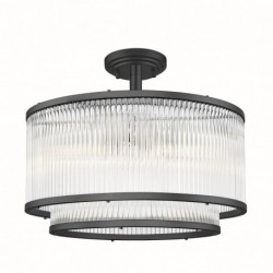 Plafonnier ZUMA LINE SERGIO noir mat – 5 sources E14 – C0528-05H-P7AC