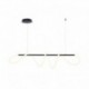 Suspension ZUMA LINE BALBO noir – LED intégrée – 20006PM-BK