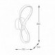 Applique murale ZUMA LINE FERMI doré – LED intégrée – 20026W-GD