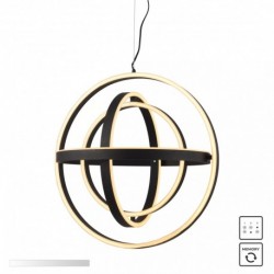 Suspension ZUMA LINE TESS noir – LED intégrée – MD9203-4-3BD