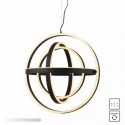 Suspension ZUMA LINE TESS noir – LED intégrée – MD9203-4-3BD