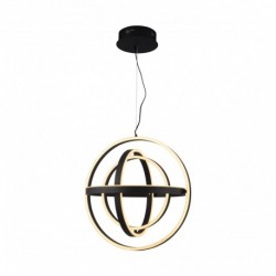 Suspension ZUMA LINE TESS noir – LED intégrée – MD9203-4-3BD