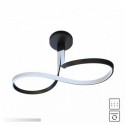 Plafonnier ZUMA LINE VISO noir – LED intégrée – MX9932-1-3BD