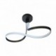 Plafonnier ZUMA LINE VISO noir – LED intégrée – MX9932-1-3BD