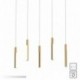 Suspension ZUMA LINE ELIOT bois clair / noir mat – LED intégrée – MD4768-5-3BMT