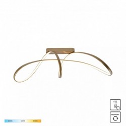 Plafonnier ZUMA LINE FERMI doré – LED intégrée – 20026C-GD