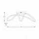 Plafonnier ZUMA LINE FERMI doré – LED intégrée – 20026C-GD