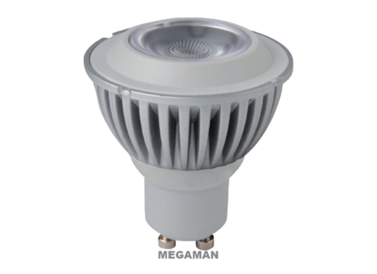 MEGAMAN PAR16 LED 6W 2800K GU10 Lampe 6W 230V GU10 2800K sur Ma