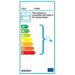 Luminaire suspension Eglo Concessa 1