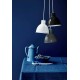 Nordlux Pop, suspension moderne - assortiment blanc-noir-vert fond bleu