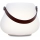 NORDIC D'LUXX FLOWERPOT  M LIGHT AND SPEAKER 103427 - Lampe à poser extérieur rechargeable LED avec haut-parleur Bluetooth