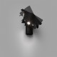 Faro Le petit led noir - réf. 62162 - applique murale design - vue sur la position multiple de la lampe
