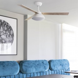 Ventilateur de plafond FARO RODAS LED Blanc