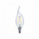 SYLVANIA Lampe LED ToLEDo RT Candle Bent tip 2,5W Claire 250lm E14 SL