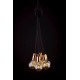 NOWODVORSKI CABLE black-copper VII Lampe suspension noir 9746  - fond noir