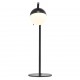 Lampe de table Nordlux Contina noir - 2010985003 - on - vue de face