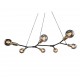 Lampe en suspension Nordlux Josefine - 2010303003 - fond blanc - de côté