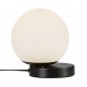 Lampe de table Nordlux Lilly noir - 48885003 - dans salon - vue de côté
