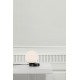 Lampe de table Nordlux Lilly noir - 48885003 - dans salon - vue de côté sur la table