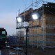 Double projecteurs de chantier Scangrip Site Light 30 - réf 03.5268 - sur chantier