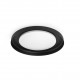 Plafonnier noir Faro Dolme - 64096 - fond blanc