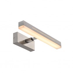 Applique salle de bain nickel brossé Nordlux Otis 40 - 2015401055 - fond blanc