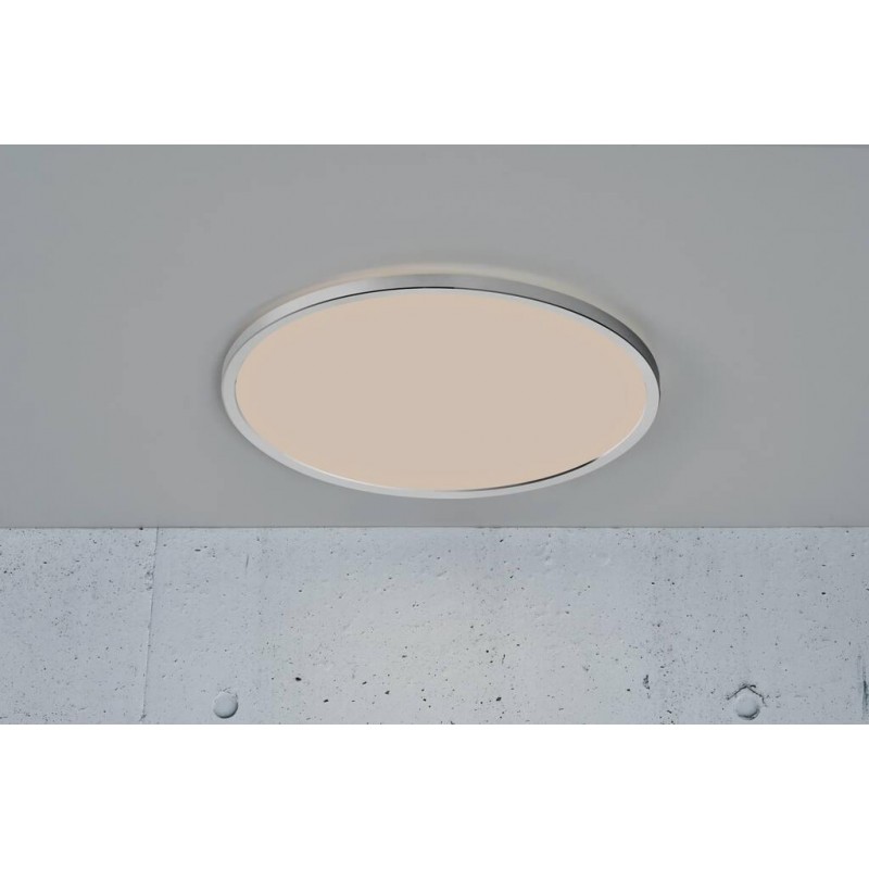 Plafonnier de salle de bain Wapta LED intégrée blanc 1200lm 12W IP44  Ø28,3cm blanc froid & blanc chaud GoodHome