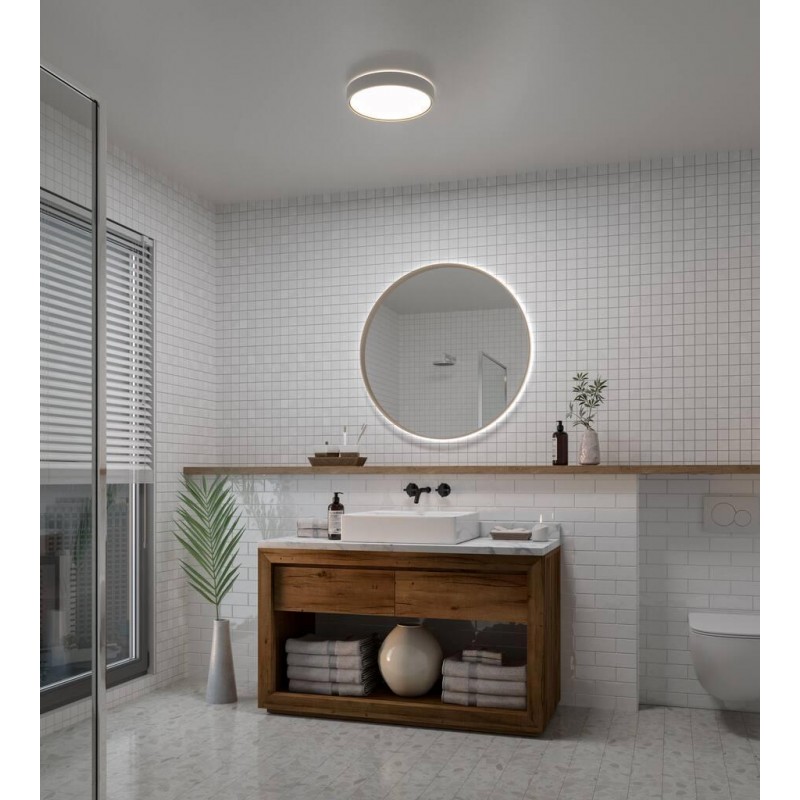 Nordlux Noxy ip44 - Plafonnier salle de bain blanc sur Malumièreled