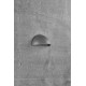 Applique murale extérieur LED grise Nordlux Arcus - 2019001010 - fond béton - mode off