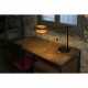 Lampe de table bois Faro Loop LED 29568
