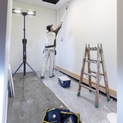 Projecteur de chantier Scangrip Tower Lite Cas