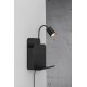 Applique murale Nordlux Roomi noir - 2112551003_2