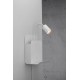 Applique murale Nordlux Roomi blanche - 2112551001 fond béton