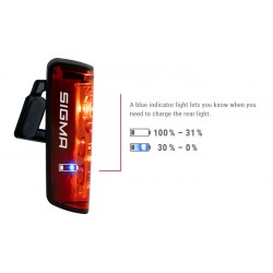 Eclairage arrière vélo SIGMA BLAZE USB