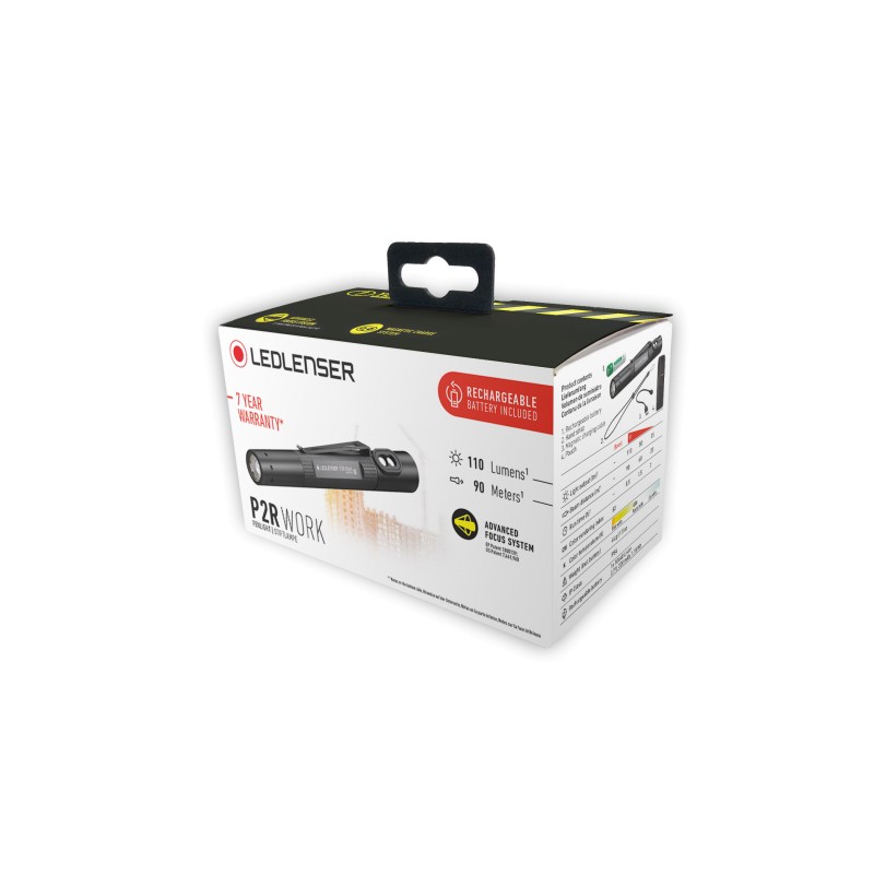 Lampe torche stylo rechargeable Led Lenser P4R Work