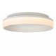 Plafonnier blanc Lucide ESTREJA - Ø 40 cm - vue de côté