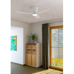 Ventilateur de plafond avec lumière LED Eglo Bavaro