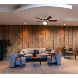 Ventilateur de plafond avec lumière Eglo Cadiz