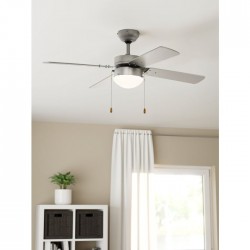 Ventilateur de plafond avec lumière Eglo Gelsina