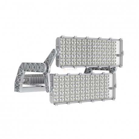 LED STADIUM LIGHT 150lm/W - éclairage sportif 1200W - vue arrière avant 