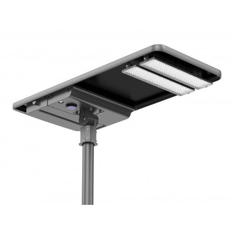 Lampadaire solaire LED 195lm/W