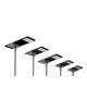 Lampadaire solaire LED 195lm/W
