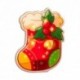 Décoration LED de Noël chaussette Modee C4000 – 6 LED blanc chaud