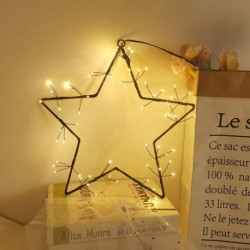 Décoration LED de Noël étoile Modee C4030 – 60 LED blanc chaud