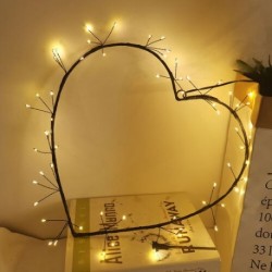 Décoration LED de Noël cœur Modee C4031 – 60 LED blanc chaud